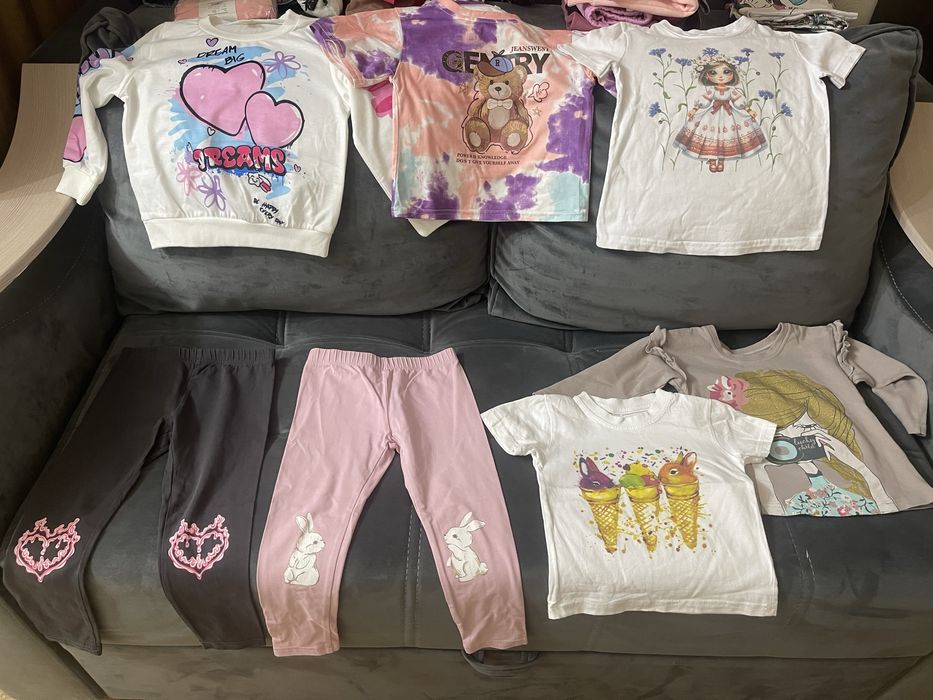 Пакет вещей для девочки