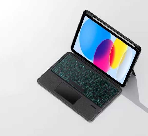 Магнитен калъф с клавиатура за iPad 10-то, 11-то поколение A16 2025