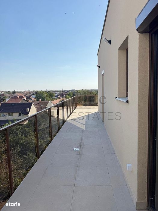 Penthouse cu terasa de 67 mp