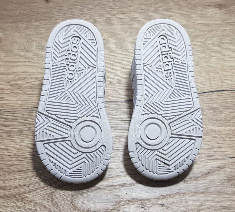 Pantofi sport ADIDAS Sneakers Hoops GW0442 Alb,  nr. 25 EU unisex