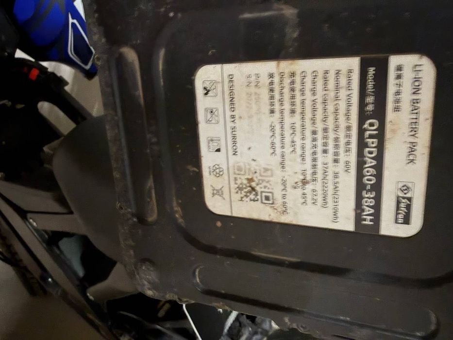 Sur-Ron Light Bee X 60V 38.5Ah, нов контролер, с документи