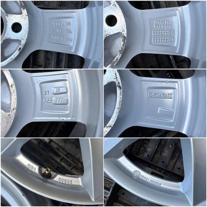 4бр.Алуминиеви джанти DEZENT 15цола 4x100 за Toyota,Suzuki,Kia,Hyundai