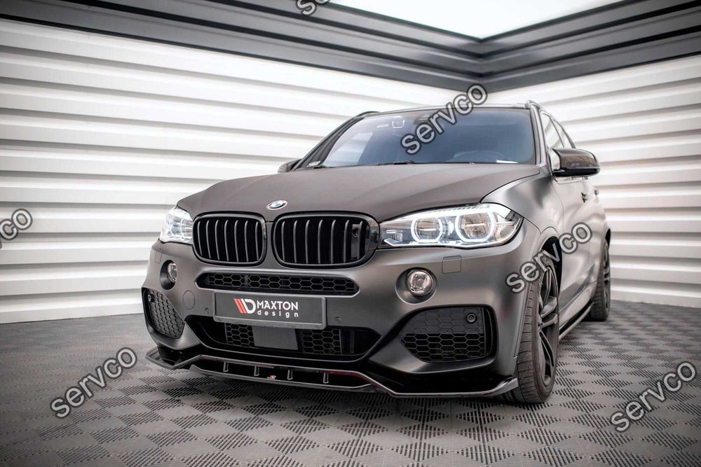 Prelungire bara fata Bmw X5 F15 M-Pack 2013-2018 v4 - Maxton Design