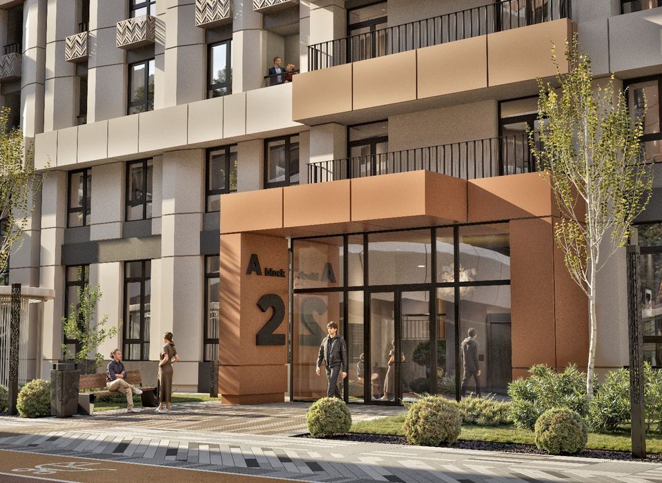 ЖК «Barxan Residence  2-к квартира 49.08 м2. г. Ташкент, (Чиланзар)