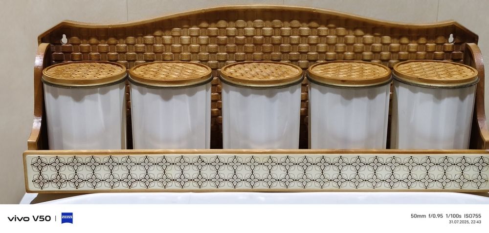 Набор для сыпучих продуктов 5 банок