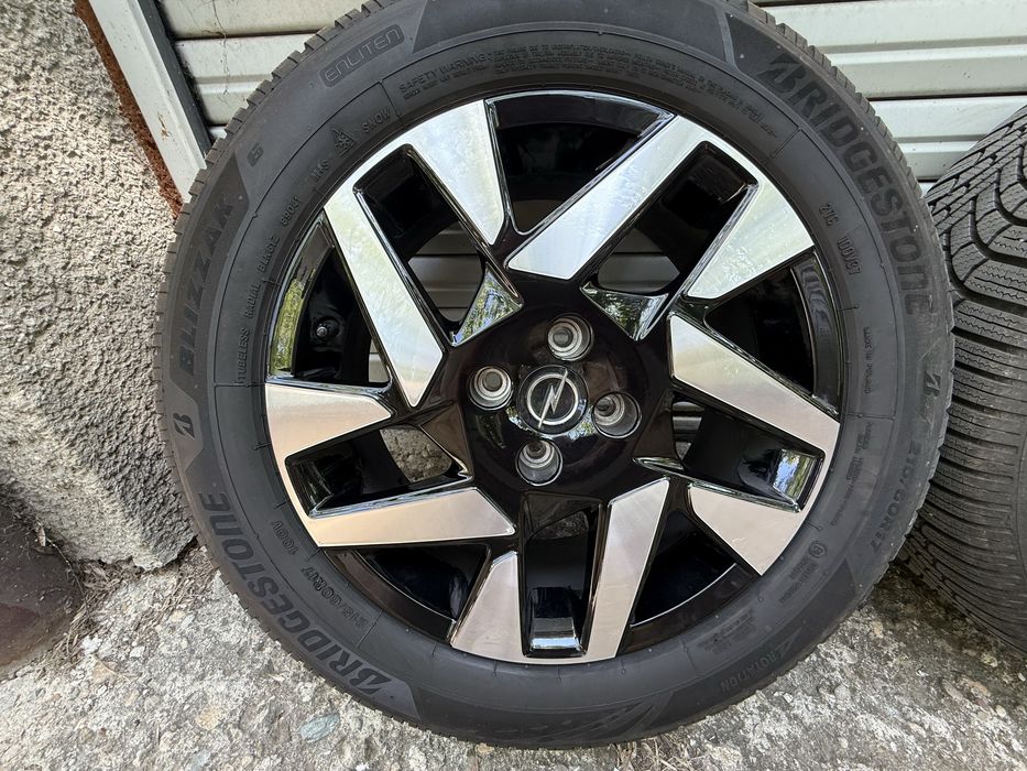 Нови джанти за Opel mokka - B 17 инча със зимни гуми Bridgestone blizzak 6 215/60/17
