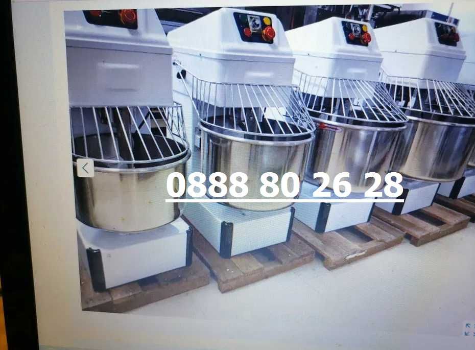 Тестомесачка спирална 20,30,40л. 50л. Чисто нова