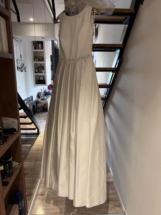 Rochie de mireasa din matase naturala