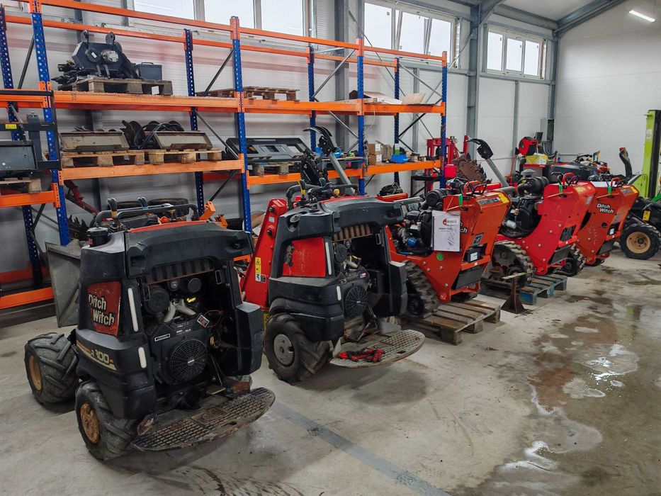 Inchiriem sapatoare de santuri ,pluguri vibratoare Ditch witch