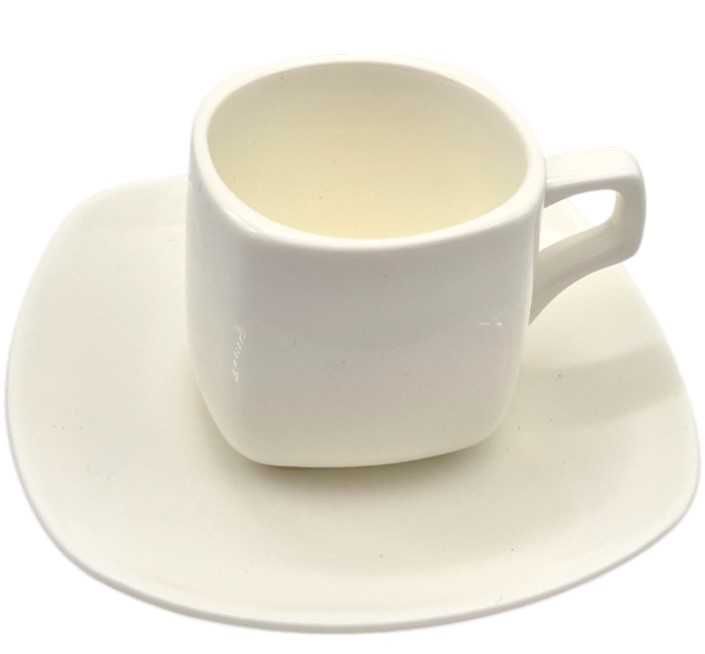 Порцеланов сервиз за кафе 21в1 6 чашки 80мл с чинийки