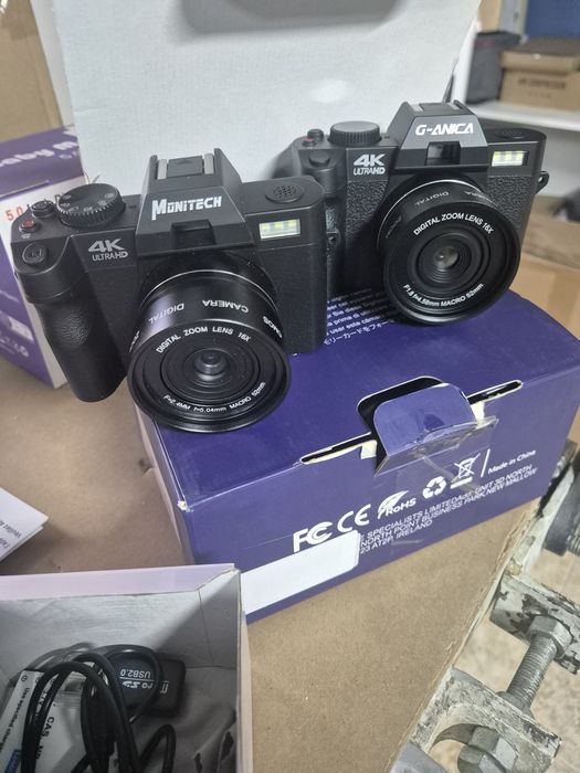 4К/Цифров,фотоапарат NBD ,48 MP 3,0 инча IPS ,32 GB SD карта  2бр. батерии!