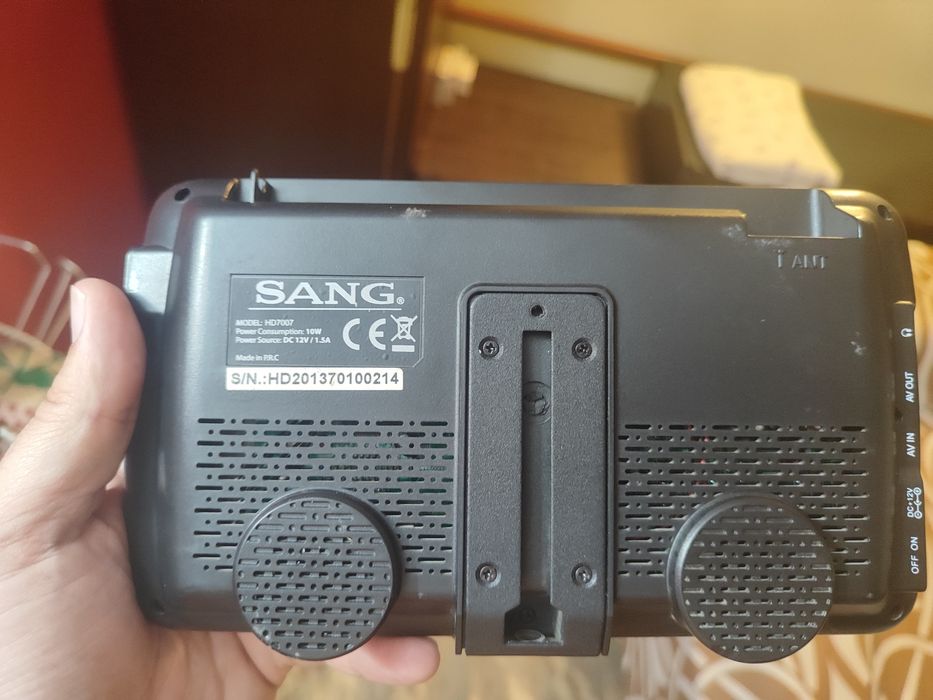 Мини телевизор SANG 7",12v-220v