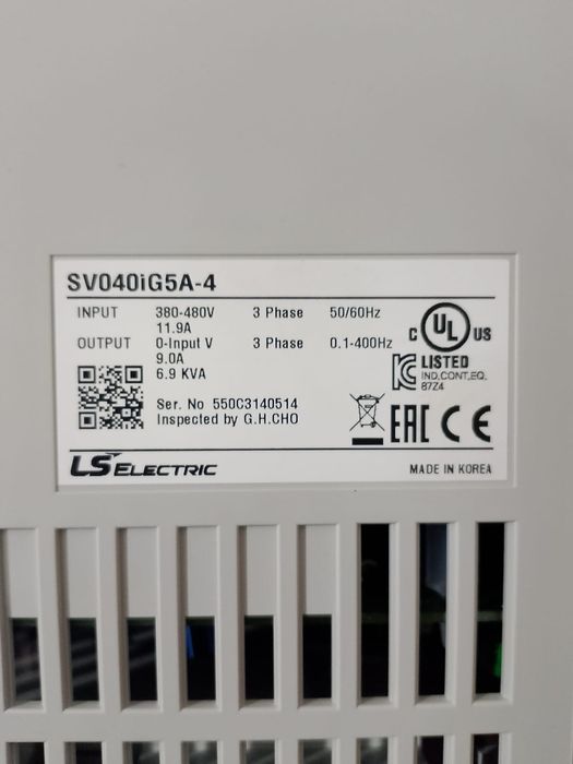 Частотный преобразователь
Модель: D-31855
Тип: E82EV751_2