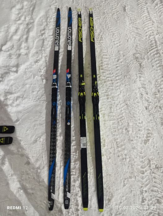 лыжи беговые Саломон Фишер