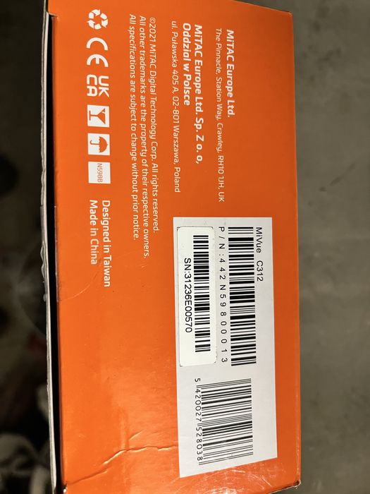 Camera Mio Mivue C312