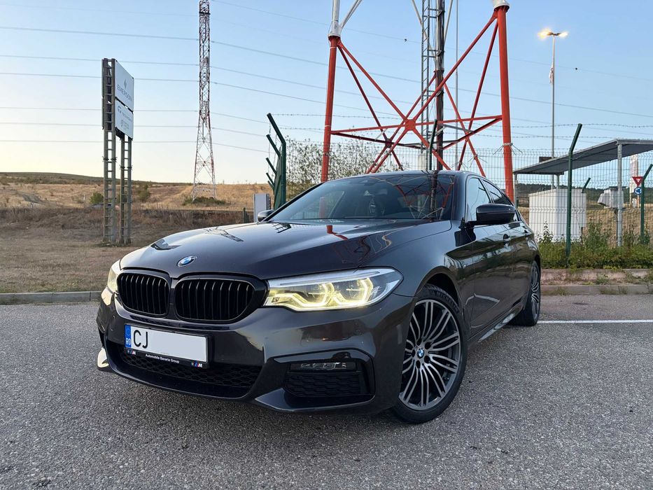 BMW Seria 5 G30 520d 190CP M-paket Full Led Jante Camera Piele Carplay