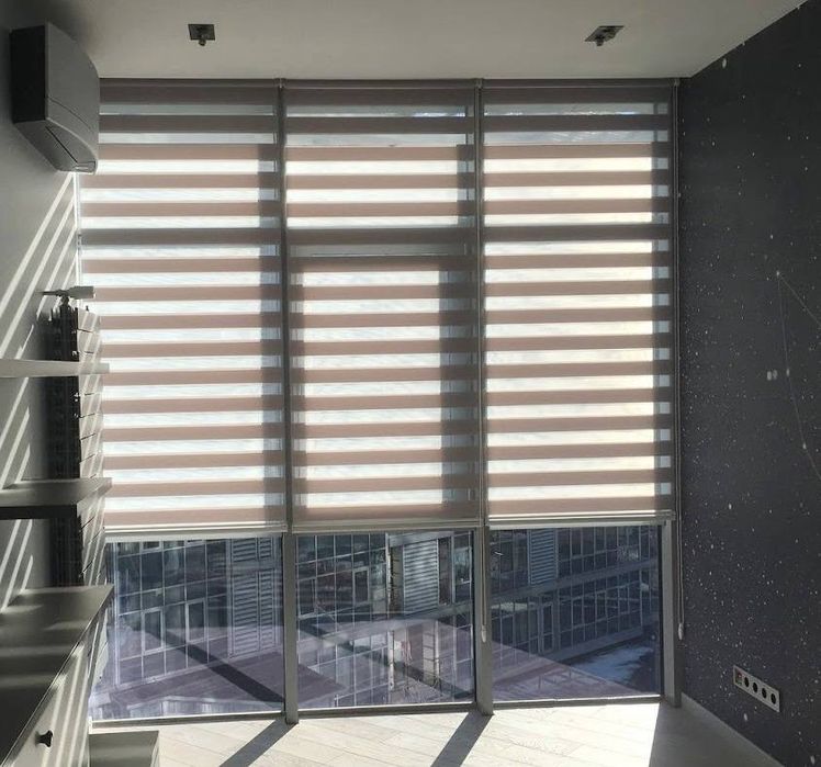 Ролл шторы Жалюзи День Ночь