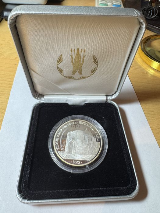 Серебряная монета Жошы Хан,24 гр