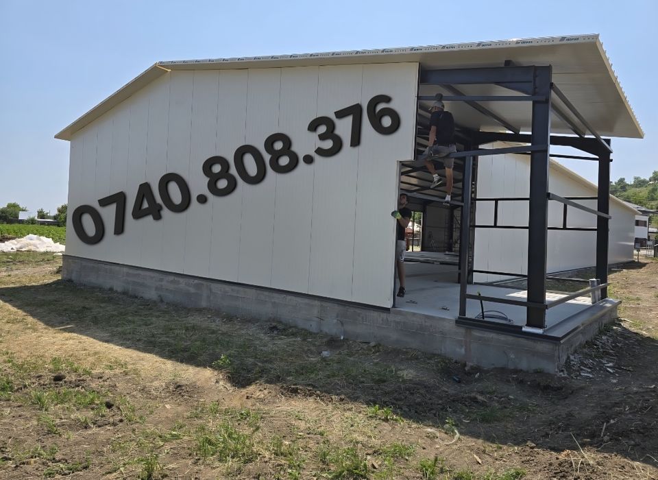 Hale agricole industriale hala metalica structură metalică pe suruburi