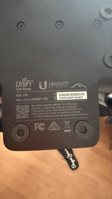 Set telefoane UBIQUITI UTP-Touch-U Negru