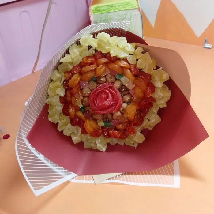 Сладкие букеты на праздник