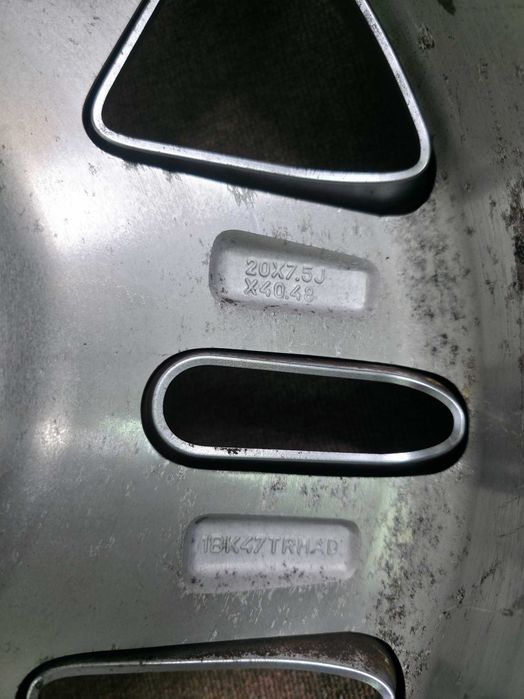 4 Jante Aliaj 5x114.3 20'' 7.5J ET 40.5 - OEM Dodge Nitro / Toyota / Kia / Mazda / Lexus / Hyundai / Renault