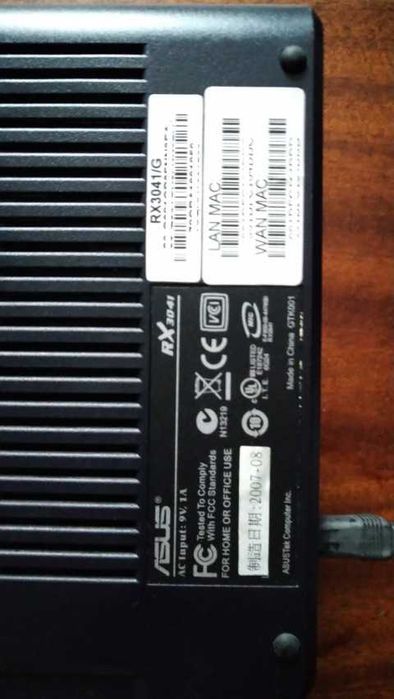 Рутер router Asus RX3041