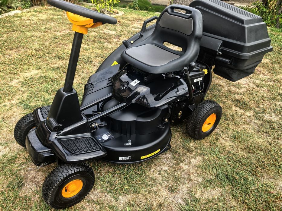 КАТО НОВА!! McCULLOCH MOWCART HUSQVARNA Тракторна косачка Трактор 5,5