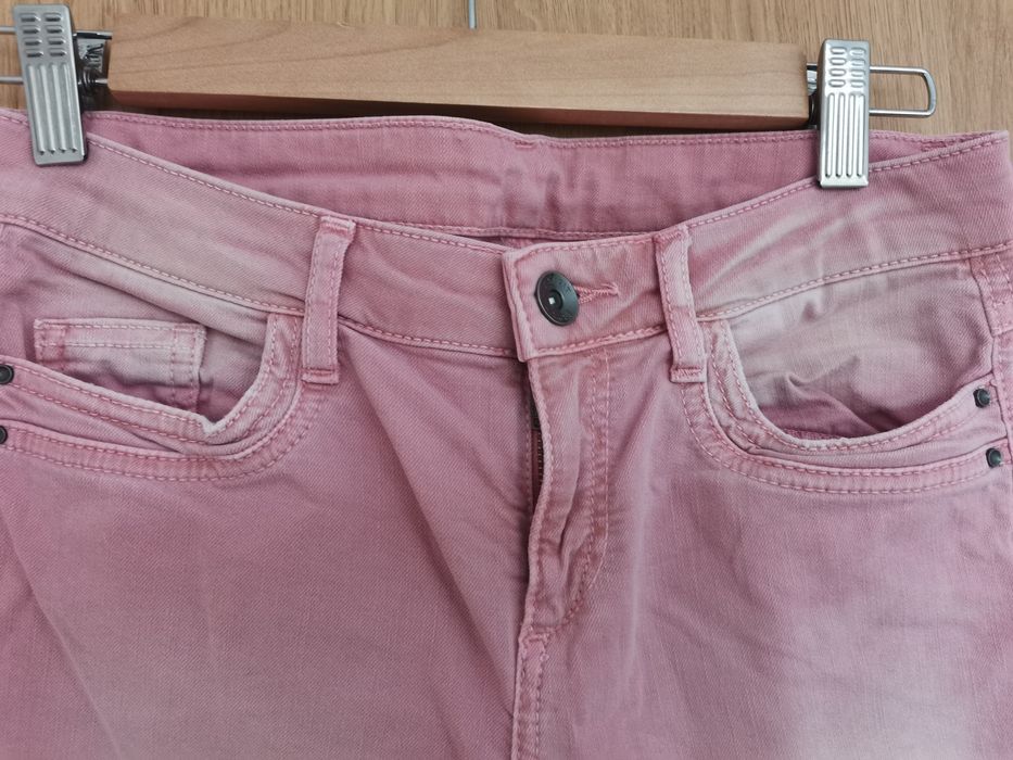 Pantaloni/Jeans roz pudra, Esprit 28, XS-S, skinny