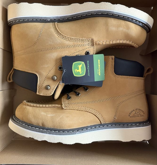 Skechers X John Deere Boots ОРИГИНАЛНИ мъжки боти/кубинки 43/44/45/46