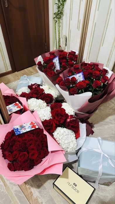 Свежие цветы, продается срочно