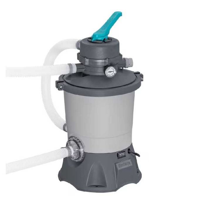 Pompa Filtrare Curatare Apa Piscina cu Nisip / Bile pentru piscine Intex Bestway Sistem Curatit 3596L/h + Furtune + LIVRARE GRATUITA AG