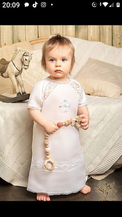 Крестильный наряд, рубашка для крещения