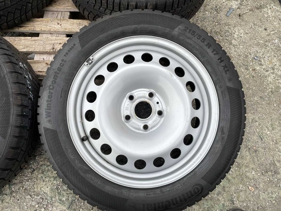 17 Джанти 5х112 Volkswagen Caddy Ford 6,5J et49 Continental 215/55/17