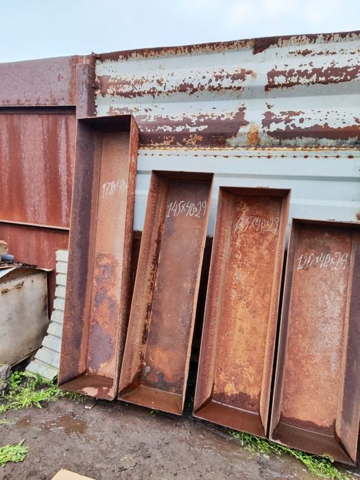 Корыта металлические