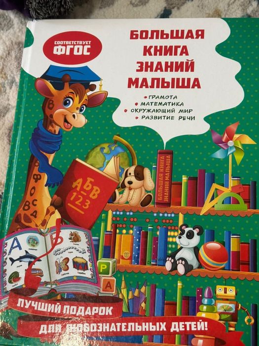 обучающие игрушки и книга для детей младше 5 лет