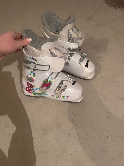 Ски, ски обувки + щеки