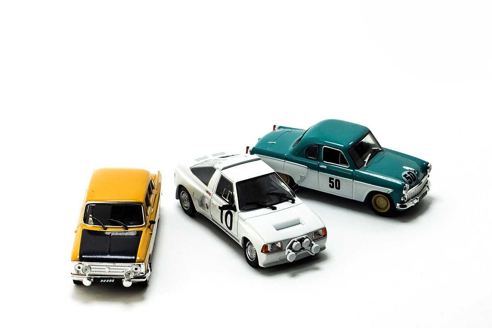 3 коллекционные 3 Раллийные Москвича в масштабе 1:43. ДеАгостини!