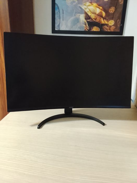 Monitor gaming Acer ED322Q Pbmiipx, 32", Full HD, curbat, 165Hz