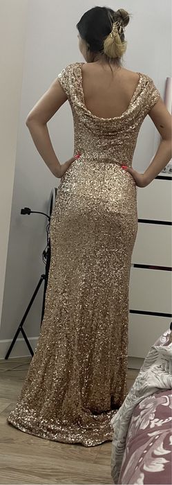 Продам платье! Золотое, красивое