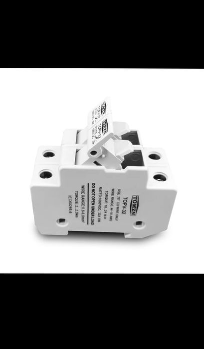 Soclu 1000V, 32A, 2P, DC,protecție sisteme fotovoltaice