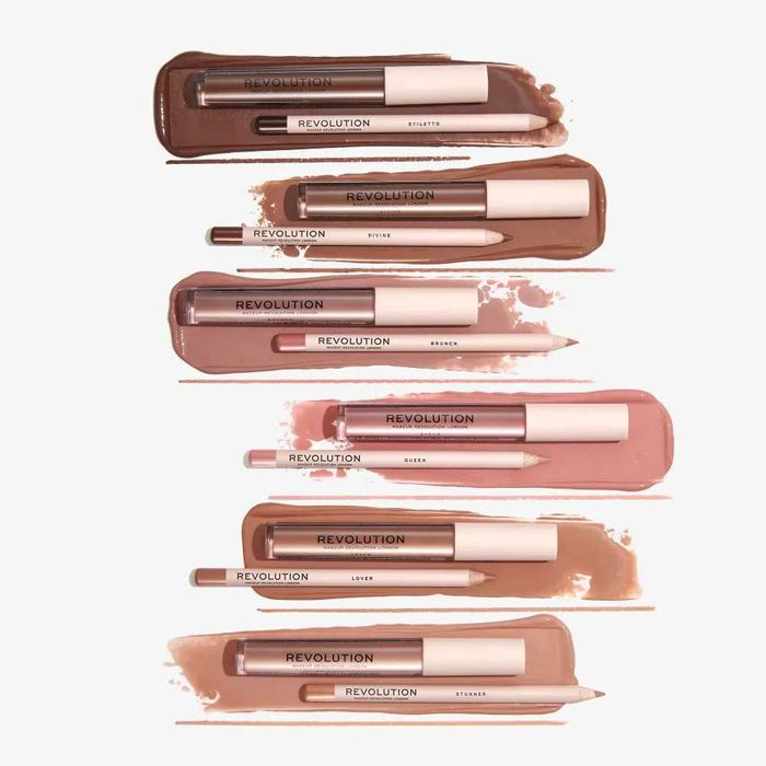 Makeup Revolution Lip Contour Kit - Brunch