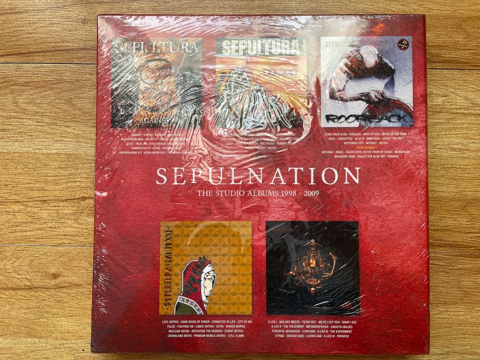 Sepultura – Sepulnation (5 albume, 8 viniluri LP, 2021,EU) Nou/Sigilat