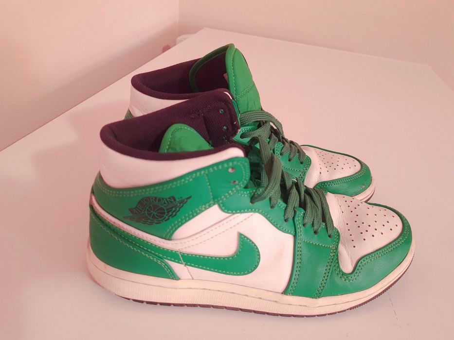 Air Jordan 1 Mid „Lucky Green”