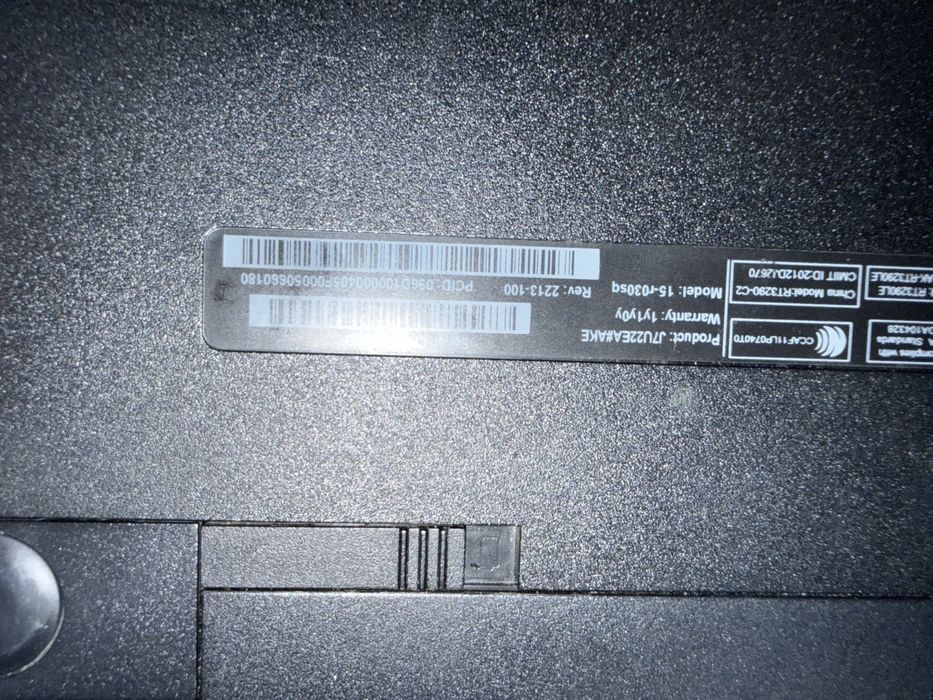 Vand Laptop HP
