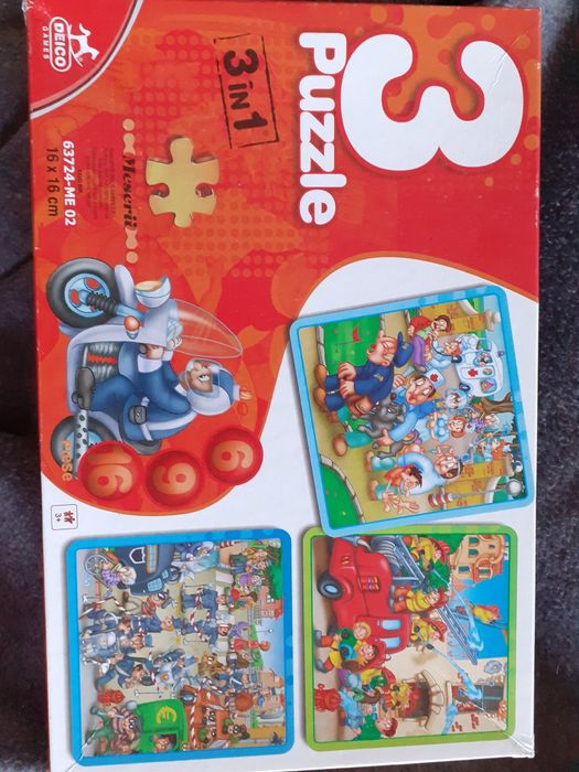 Puzzle 3 in 1 nou