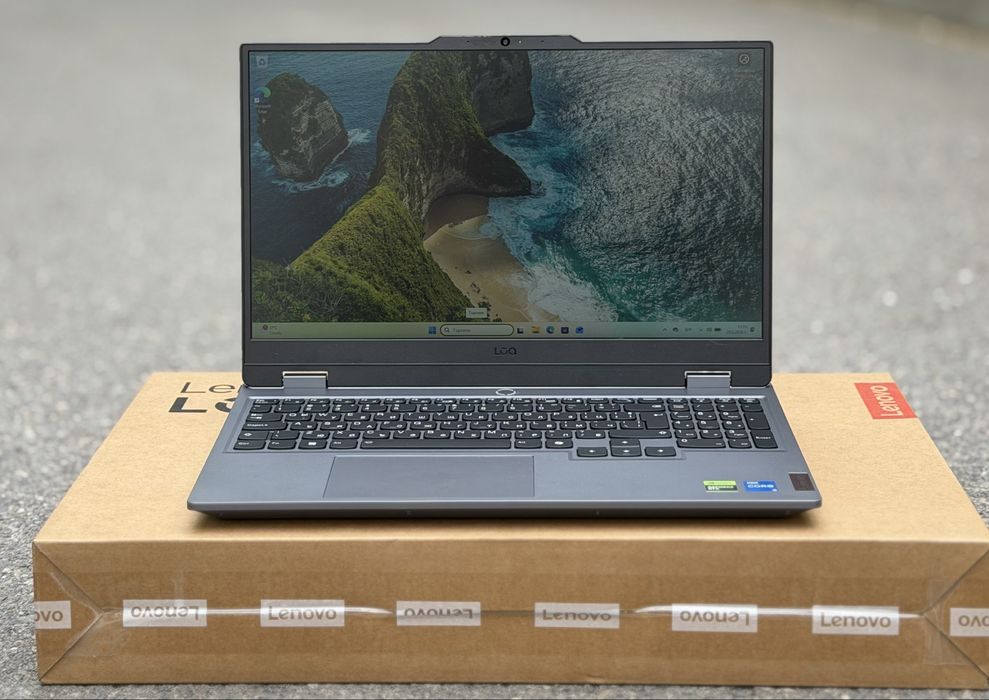 ГАРАНЦИОНЕН!!! Гейминг лаптоп Lenovo LOQ 15IRX9 – i5-13450HX, 32GB RAM, RTX 3050, 1TB SSD