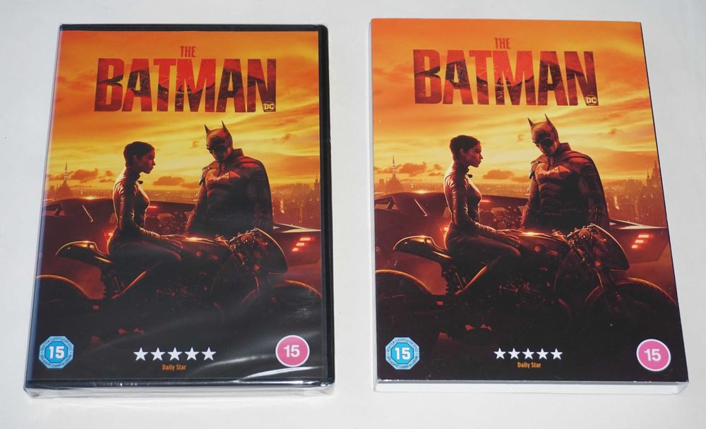 ЧИСТО НОВ ФИЛМ The Batman 2022 (PAL R2 DVD)