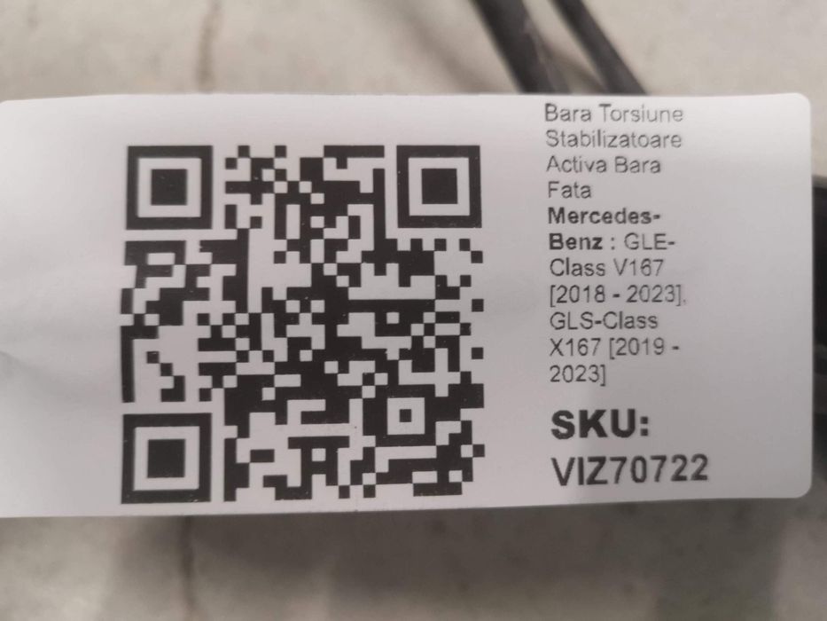 Bara Torsiune Stabilizatoare Activa Bara Fata Mercedes-Benz  GLE-Class