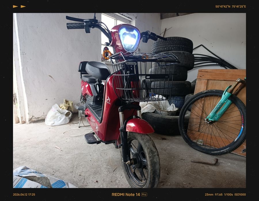 Продам электро велосипед AMANAT_7